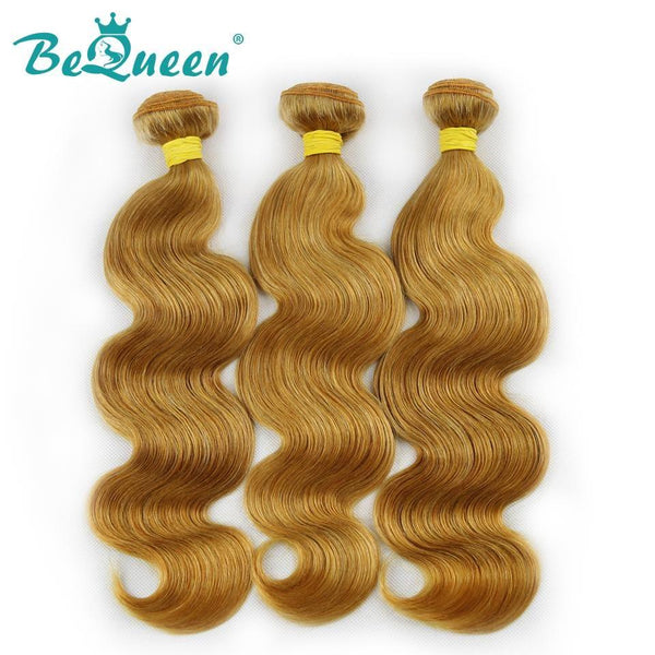 【Bequeen】10A Brazilian 100% Virgin Hair Body Wave Bundles Color 27# 12-26 inches Available Factory Price - Bequeen Office Store