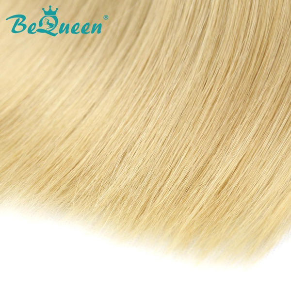 【Bequeen】10A Brazilian 100% Virgin Hair Straight Bundles Color Root 1B/613# Length 12-26 inches Available Factory Price - Bequeen Office Store