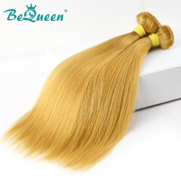 【Bequeen】10A Brazilian 100% Virgin Hair Straight Bundles 144# Color 12-26 inches Available Factory Price - Bequeen Office Store