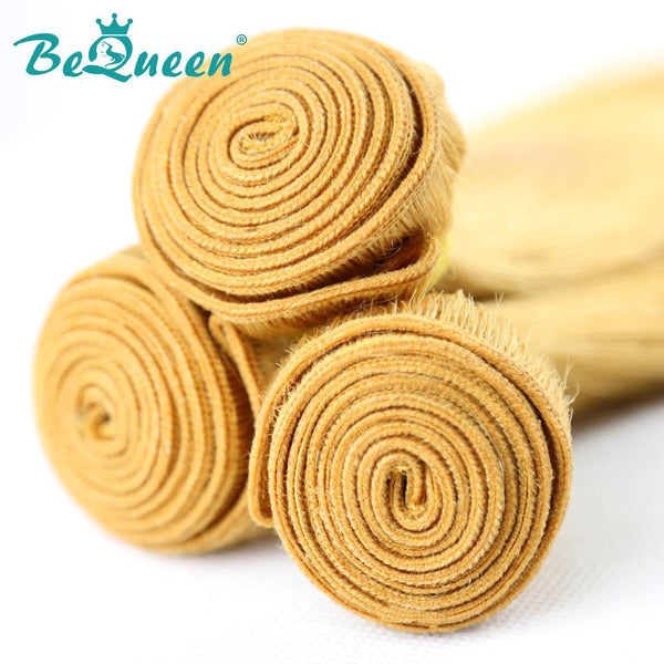 【Bequeen】10A Brazilian 100% Virgin Hair Straight Bundles 144# Color 12-26 inches Available Factory Price - Bequeen Office Store
