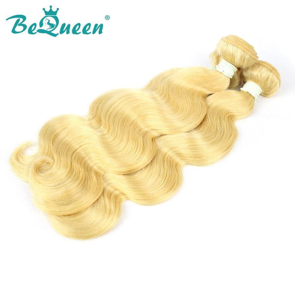 【Bequeen】10A Brazilian 100% Virgin Hair Body Wave Bundles 613# Blonde Color 12-26 inches Available Factory Price - Bequeen Office Store
