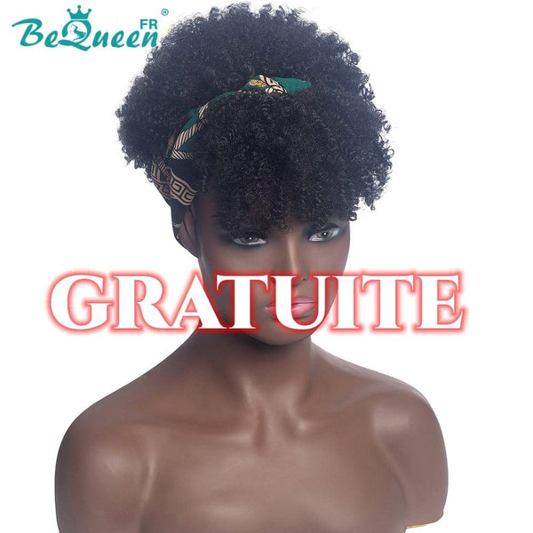 BeQueen 399€=4 Perruques "Ines" 2 Perruque Combo Court Sans Colle Lace 13X4