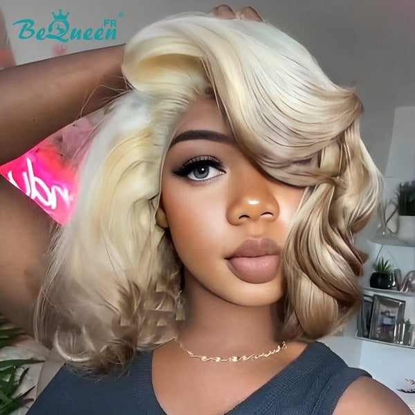 BeQueen 399€=4 Perruques "Lindsay" Perruque Bouncy curl Sans Colle lace 13X4