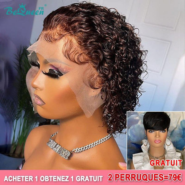 Bequeen 79€=2 perruques Perruque “Coco” Brun