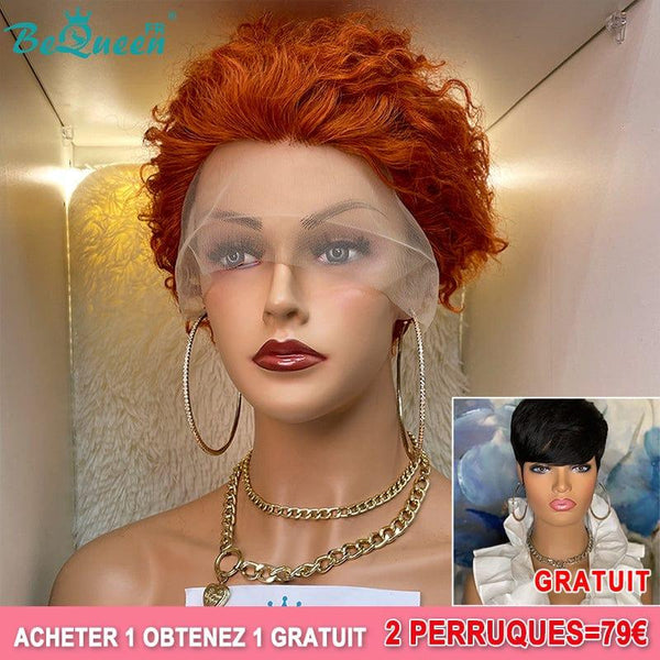 Bequeen 79€ = 2 perucas Perícia "Coco" Laranja Claro