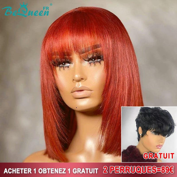 BeQueen €89=2 wigs Yumi Orange Wig
