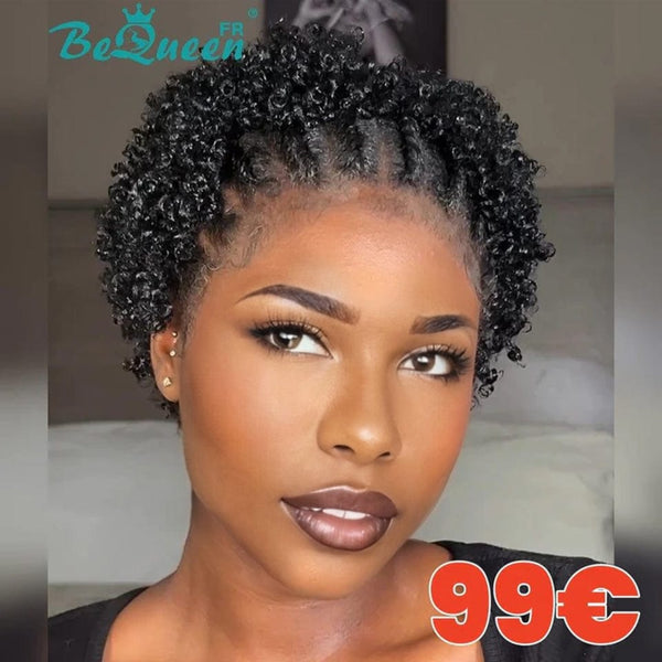 
BeQueen 99,9€=1 perucas sem cola “Glynis” Peruca Personalizada Pronta a usar