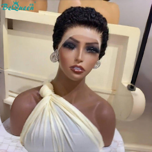 BeQueen 99,9€=1 perruques sans colle “	Gwyneth” Perruque Customisée Afro curl
