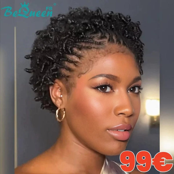 
BeQueen 99,9€=1 perucas sem cola “Jones” Peruca Personalizada Pronta a usar