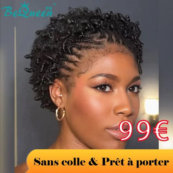 
BeQueen 99,9€=1 perucas sem cola “Jones” Peruca Personalizada Pronta a usar