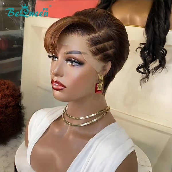 BeQueen 99,9€=1 perruques sans colle “	Marilee” Perruque Customisée Lisse