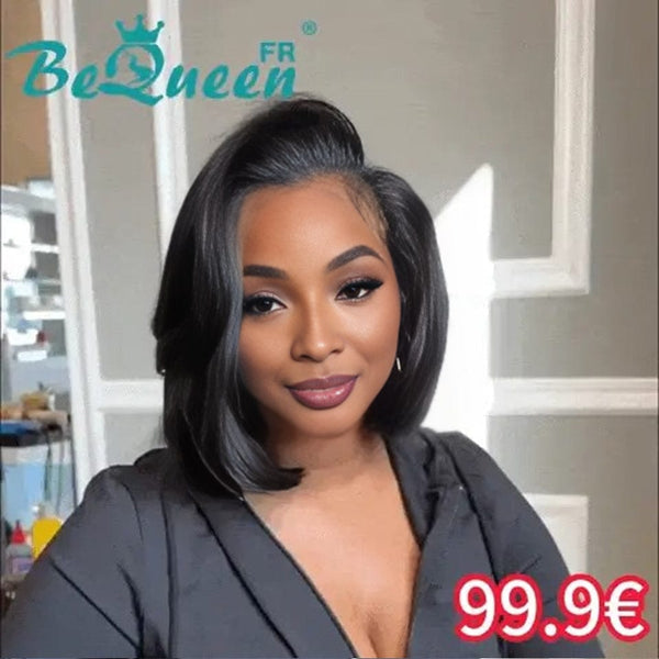 BeQueen 99.9€ = 1 glueless wig “Wendy” Custom Wig Bob Straight Ready to wear 13x4
