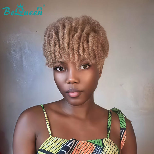 BeQueen “Helno” Pixie Wig with Twist Braid Full Lace Glueless