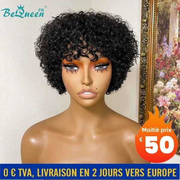 
Bequeen "Aimée" Perruque Pixie Cacheada Em França