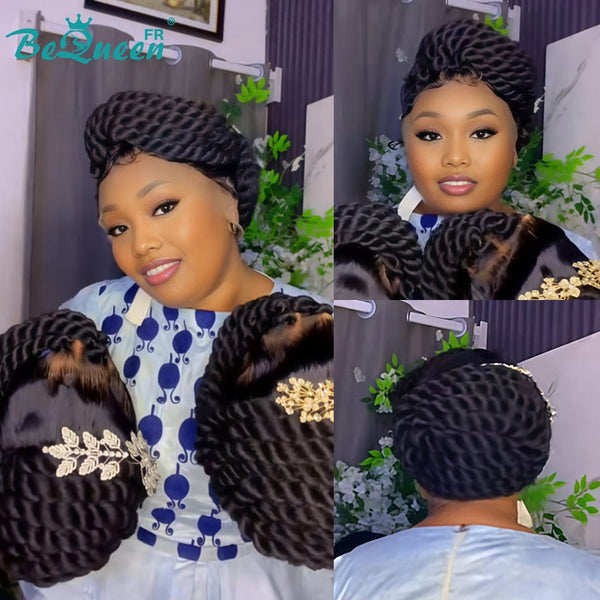 BeQueen “Pefuge” Long Braid Wig with Full Lace