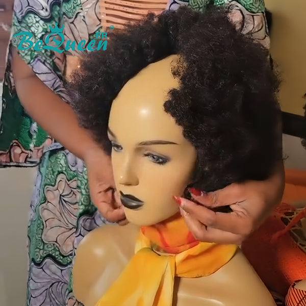 BeQueen “Brittany” Perruque Pixie Afro V-part