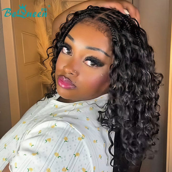 BeQueen “Clio" Perruque curly avec Tresse 16 pouces