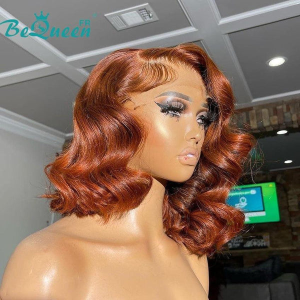 BeQueen "Demi"  Perruque Bob Body Wave avec Lace Closure 4x4