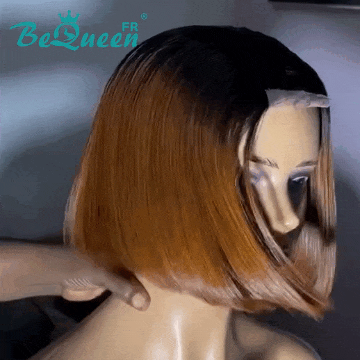 BeQueen "Dominique" Wig Smooth Lace KIM 2x6 100% Viennese 250% density Given by 1 person