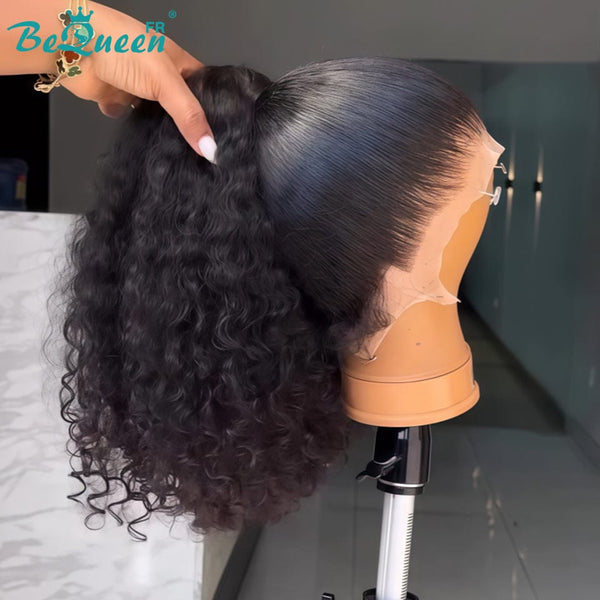 BeQueen “Florance” Straight Full Lace Wig with Ponytail