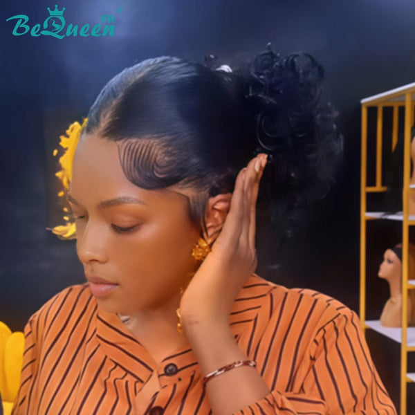 BeQueen “Florance" Perruque lace pleine avec des cheveux bouclés