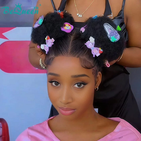 BeQueen "Florance" Full Lace Wig with Double Braided Buns