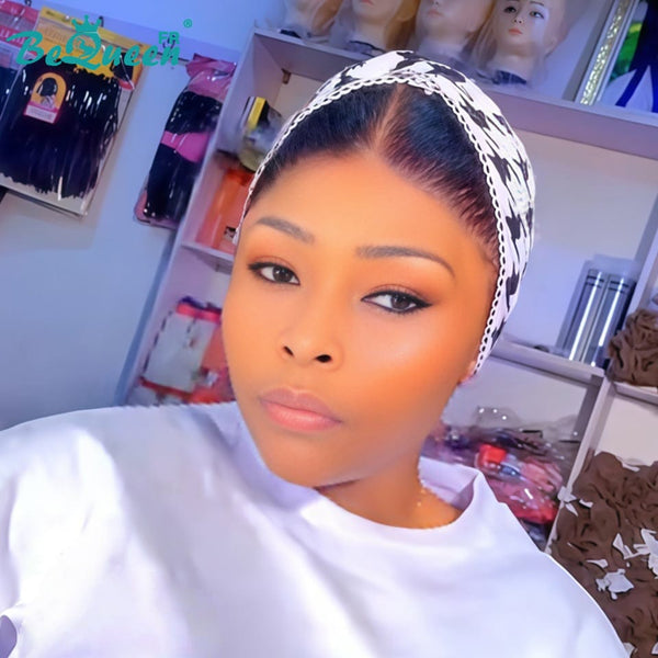 BeQueen “Florance” Straight Full Lace Wig with Ponytail