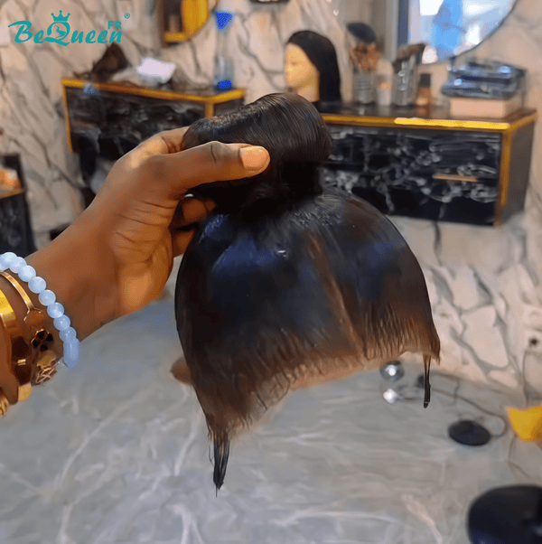 BeQueen “Florance” Straight Full Lace Wig with Ponytail