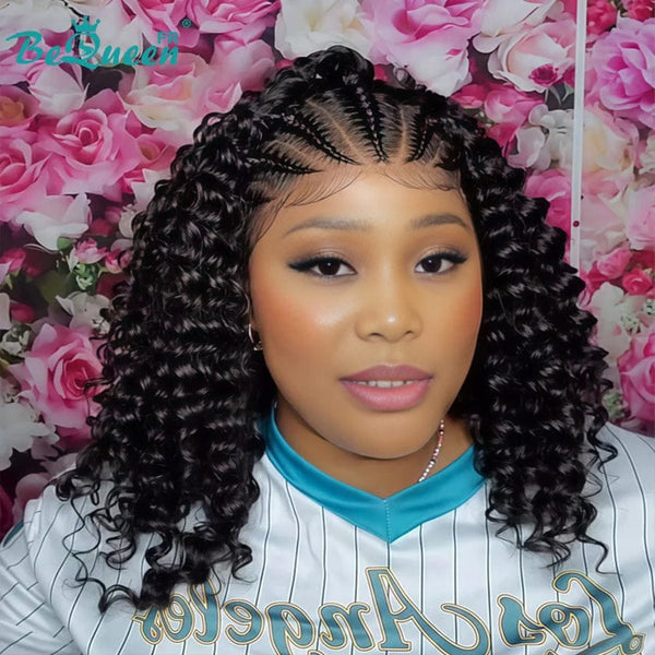 BeQueen „Teese“ Perücke mit langem Zopf und Frontalspitze 