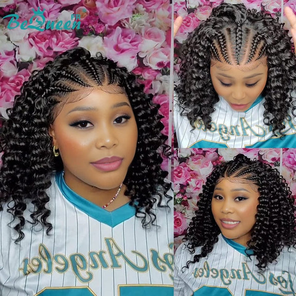 BeQueen „Teese“ Perücke mit langem Zopf und Frontalspitze 