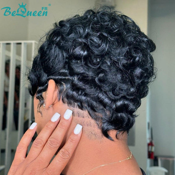 BeQueen “Kesa” Perruque Pixie avec lace frontale 13*4