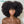 BeQueen “Kiah” Bob Afro Curl Wig with 4*4 lace closure and bangs Mixed and mixed hair