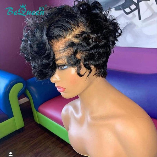 BeQueen “Kisa” Perruque Pixie avec lace frontale 13*4