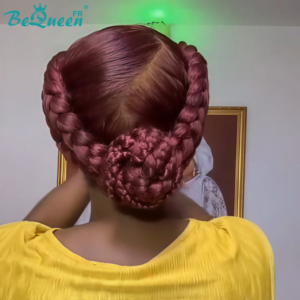 BeQueen "Lucke" Perücke mit Zöpfen Vollperle 