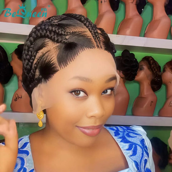 BeQueen „Lucye“ Perücke mit 5 Zöpfen Full lace