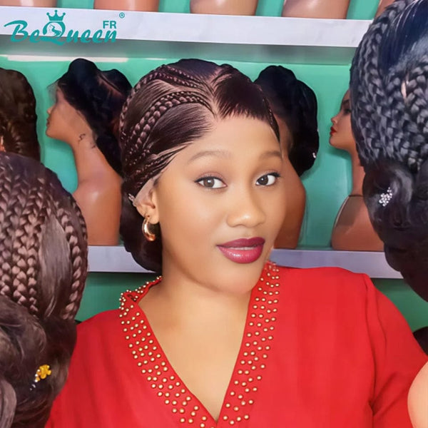 BeQueen „Lucye“ Perücke mit 5 Zöpfen Full lace