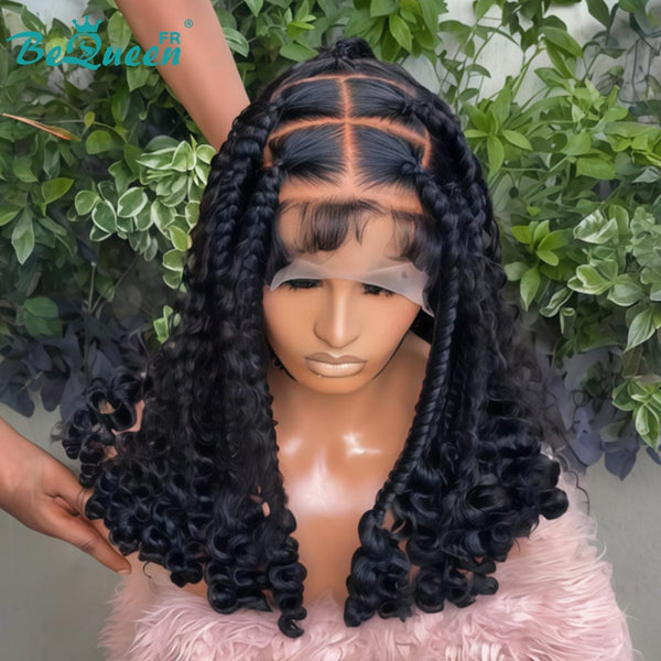 BeQueen “Pefuge” Long Braid Wig with Full Lace Style 2