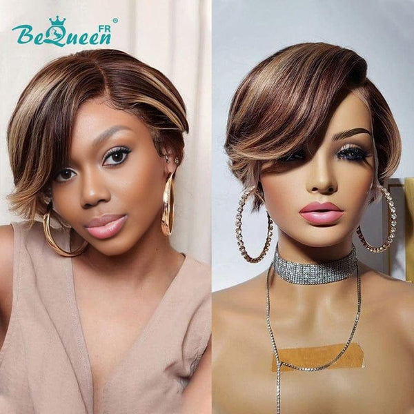 BeQueen Perücke „Betty“ Braunmischung Honey 