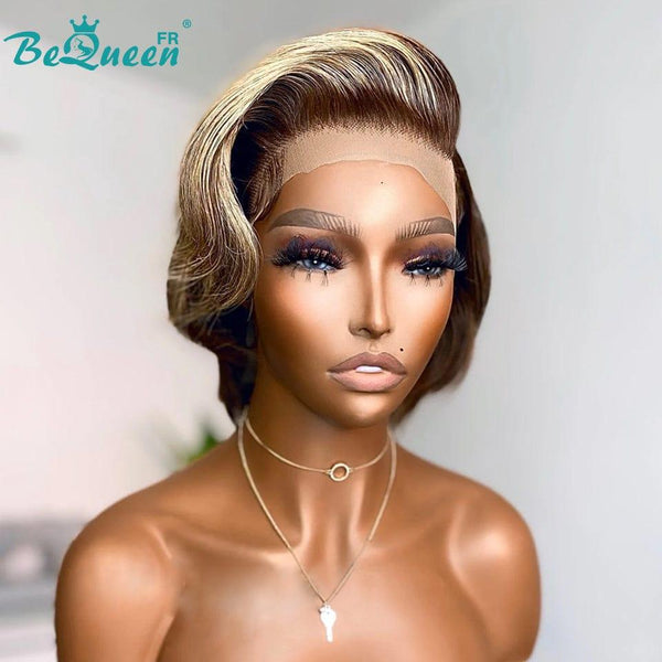 BeQueen „Betty“ Perücke Braun mix Honey CRAZY Niedriger Preis 