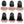 BeQueen Straight Asymmetrical Bob Closure Wig