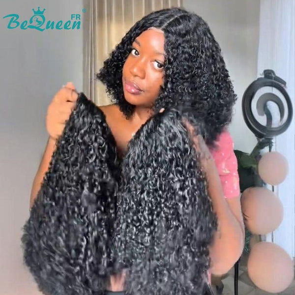 BeQueen Perruque Bob "Paula" Curly wave en Closure 2*6