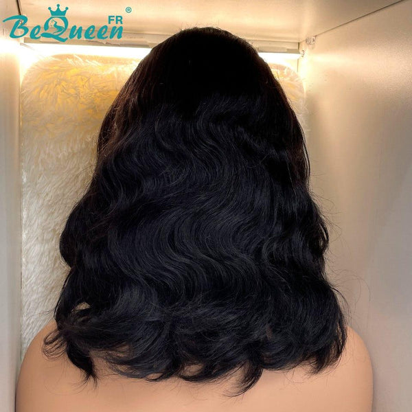 BeQueen Bob „Vivien“ Body Wave Lace Perücke T-Teil 13x1x6 
