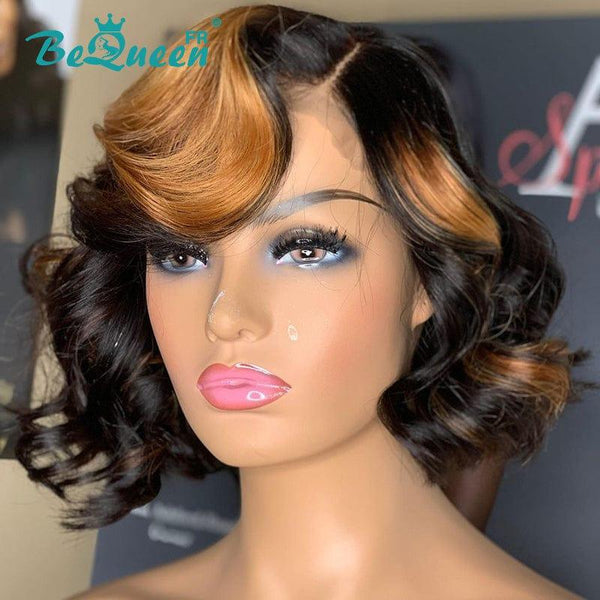 BeQueen Bpb Wig "Celestine" Black Brown and Honey