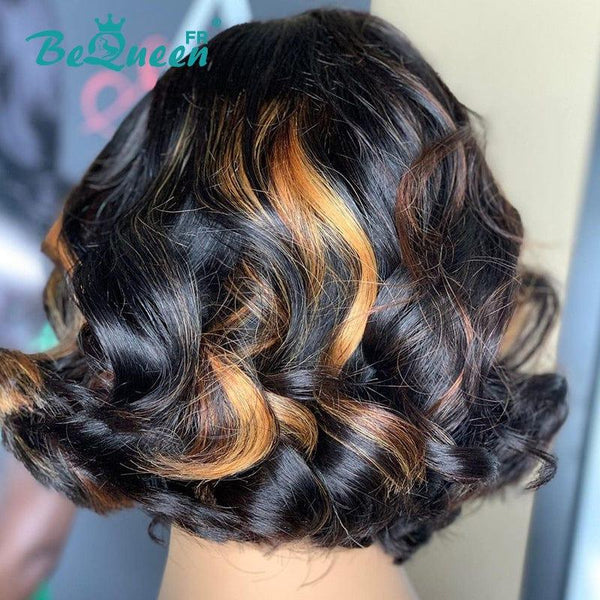 BeQueen Bpb Wig "Celestine" Black Brown and Honey