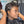 Bequeen Perruque “Chioma” Pixie noir Raie du côté curly sans colle avec lace frontale style 7