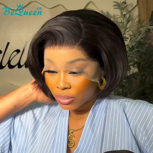 Bequeen Wig "Chris" 100% Human Hair 13x4 Lace Front