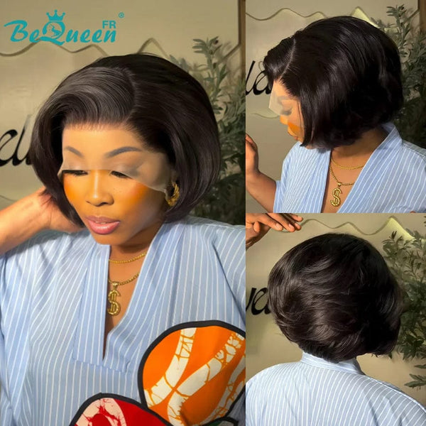 Bequeen Wig "Chris" 100% Human Hair 13x4 Lace Front