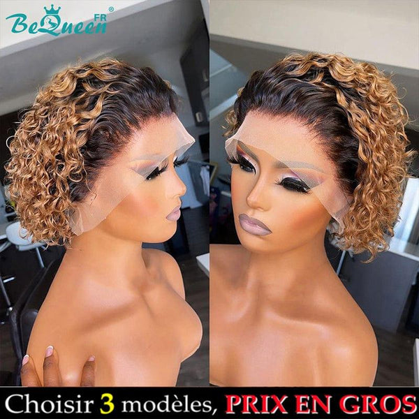 Bequeen Perruque “Coco” Racine Noir et Caramel et  Prix En Gros