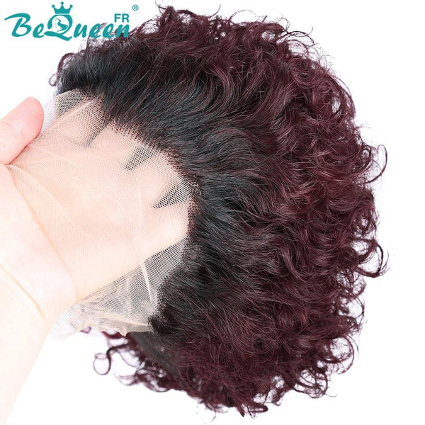 Bequeen Perruque “Coco” Racine Noir et Rouge Bordeaux Prix En Gros