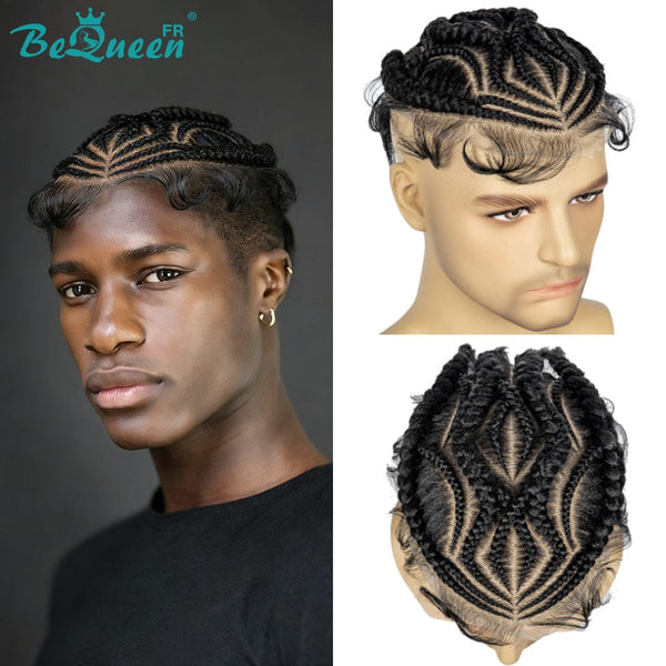 Bequeen Wig “Meme” Pixie Topper Straight Black No Glue Ready to Wear 100% Human Hair